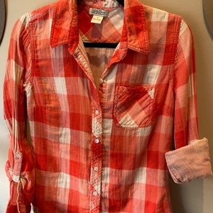 Lucky Brand Red Plaid